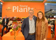 Peter Nederhof of Greneth with his daugther Heleen.