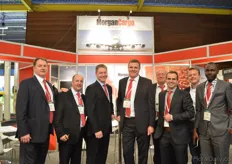 The team of Morgan Cargo. The are exhibiting at the show for the first time.