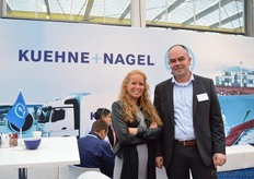 Mascha Reumer and Edwin Rozendaal of Keuhne + Nagel.