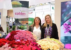 Patricia De La Torre and Carolina Botero of Colibri Flowers.