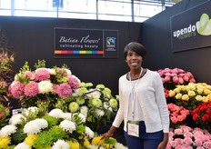 Mercy Kimiti of Batian Flowers.