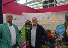 Lies van Geest and Ted van Heijningen of Growers for Growers.