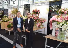 "Luke Broersen and Kees Landvreugd of ZaboPlant. "The cooperation between 10 growers, 2 exporting companies and 1 breeding company is going strong."
