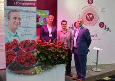 The Philips Horti Led Solutions team: left to right, Marielle de Jong, Leontine van Genuchten and Erik Jansen