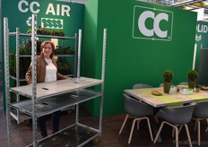 CC, still busy launching the CC Air and CC Solid. On the photo Saskia Endlich