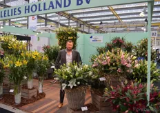 Jan-Willem Mantel, De Jong Lelies. De Jong is one of the handful major players within the lily market