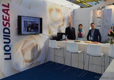 Liquid Seal, at the fair represented by Jeroen Falke, Silvia de Bodegom and Oscar Rietkerk