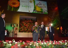 Winners of the gold award: Flores El Capiro S.A. from Colombia