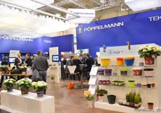 The large booth of Pöppelmann.