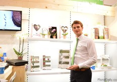 Bart den Hertog of The Gardians; a new joint venture between Visser and Hishtil. More on this later on FloralDaily.