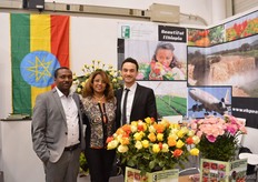 Tedlaz of EHPEA, Abeba Mamo of Afriflower and Hasam al Dakak of IPD.