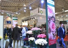 The booth of Meilland.