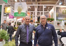 Ofir Elasar of Hishtil and Jaap Schaap of Molter BV.