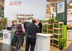 The SUSTA booth.