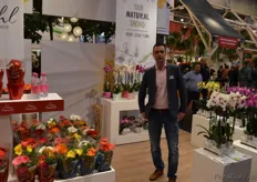 Marco Hartensveld from Stolk Orchids. Your Natural Orchids stands for cleaner, nearing fully biologically produced orchids