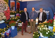 John van Kouwen, Örjan Hulshof and Eduard Koks from Royal de Ruiter. At the IPM, the focus was put more onto the potted roses