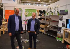 Corné Goudriaan and René Ratteman from Van Nifterik. Most produce comes from China. Thereof, about 70% is sent to Holland first; the other 30 finds its way to the customer directly