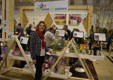 Sandra van Toll from Bizz Communications, who organized/facilitated participation at the fair for about 60 Dutch growers