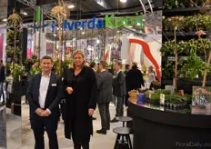 Co Overduin and Marieka de Koning from HilverdaKooij. Among all products the breeder is occupied with, the hellebore is the fastest growing product