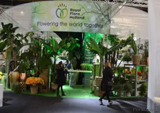 The booth of Royal FloraHolland