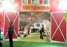 The entrance of the farmhouse.