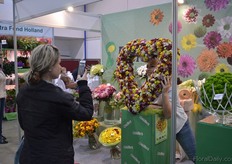 The Madiba heart of Dekker Chrysanten attracted the attention of many visitors.