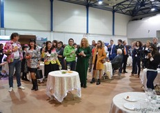 The welcoming reception.