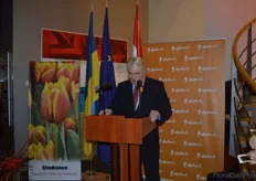 Kees Klompenhouwer, Ambassador of the Kingdom of the Netherlands in Ukraine, opened the Business network reception at the Dutch Embassy.