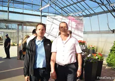 Harun Custers and Jeroen Jungerius of Takii Europe were also visiting the event.