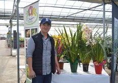 Simon Lee of Chisan Orchids.