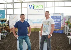 Ruud van Aperen and Jeroen van der Wel of MJTech. For the first time, they are exhibiting at the California Spring trials.