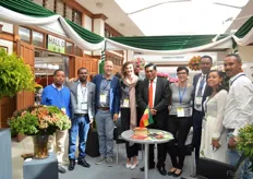 The Ethiopian Horticulture Producer Exporters Association team with the FSI team. FSI will start a project in Ethiopia on waste water management.