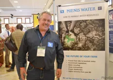 Jochum Genuit of Mienis Water. They have had a very good year in Kenya as due to the drought, water recycling became important and desired among farmers.