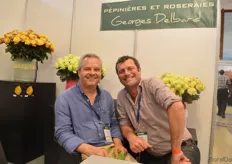 Arnaud Delbard and Arnoud Bolten of Georges Delbard. This French breeder breeds cut and garden roses.