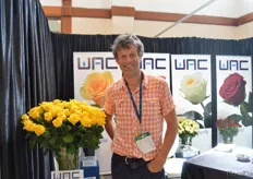 Edo Kolmer Agriom, a Dutch flower breeder represented by WAC international.