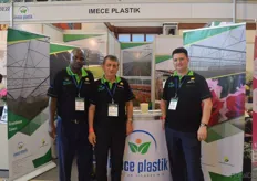 Jacob Juma, Mustafa Akilli and Abdullah Berber Oglu of Imece Plastic.