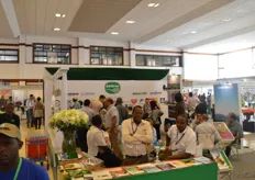 Crowded booth of Amiran.