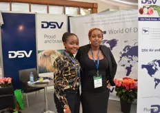 Agnes Kithia and Grace Kogie of DSV.