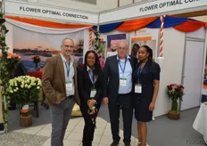 The Flower Optimal Connection team, who connects African growers to European markets.