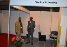Charly Flowers, with Charles Mbugua and Peter Oron