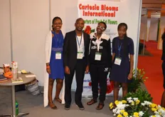 One of Kenya's flower exporting companies, Cartesia Blooms International
