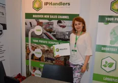 IP Handlers, here represented by Magdalena Stefanska. Right between Schiphol airport and the auction FloraHolland Aalsmeer, they manage an enormous complex of cooling facilities.