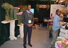Chris and George, Molo Greens Limited, grow carnations and limonium in Kenya.