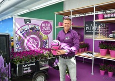 Gertjan Sosef, Ammerlaan Sosef, showing the Deep Purple by Royal van Zanten