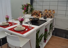 Curcuma is a herb. The flowers are not meant to use for cooking, but the fact adds to a bit of storytelling!