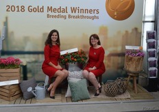 Ann Jennen and Sally van der Horst, FleuroSelect. This year, Fleuroselect organized a get together at Beekenkamp Plants, where the FleuroStar Award 2017/18 was award (to Selecta one, for it's 'Calibrachoa MiniFamous Double PinkTastic ') see for more : http://www.floraldaily.com/article/10628/Selecta-one-wins-FleuroStar-Award