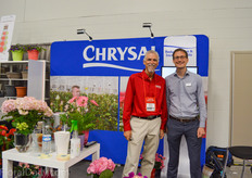 Dennis Whesler and Patrick Kaptijn of Chrysal.