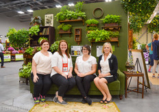 Dannica Michaud, Tara Blunt, Michaela Kielbasa and Terri Tullis of Proven Winners.