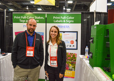 Matt and Kellie with Primera Technology.