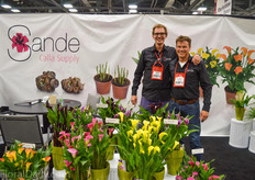 Johan Roelandt and Guido Veeken of Sande Calla Supply.